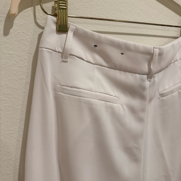 INC International Concepts White Wide Leg Trousers - Picture 8 of 9
